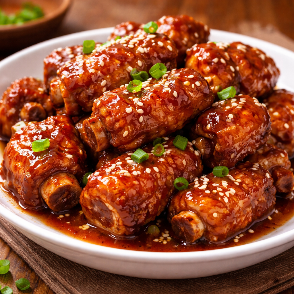 Sweet and sour pork ribs